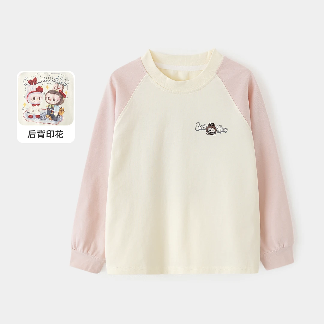 女童早秋上衣春秋洋气儿童长袖T恤宽松女中大童秋装T恤MYMQ1160