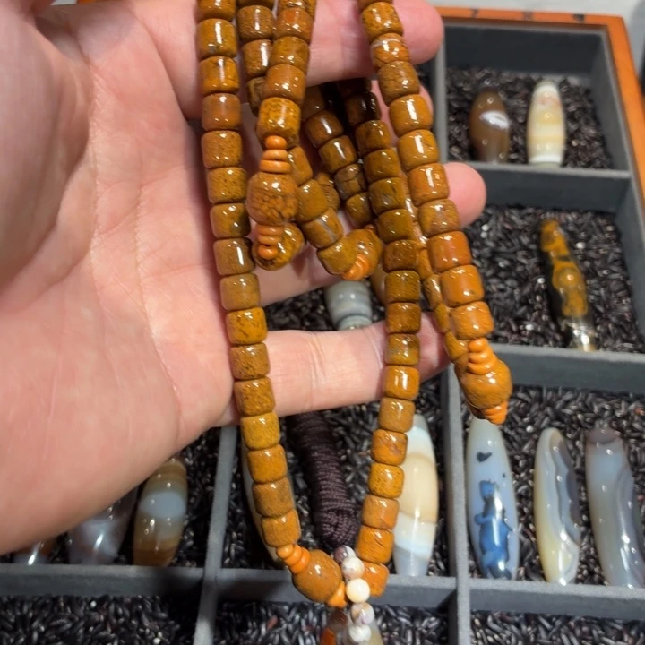 玛瑙/玉髓散珠_HEIMORI 天然天珠