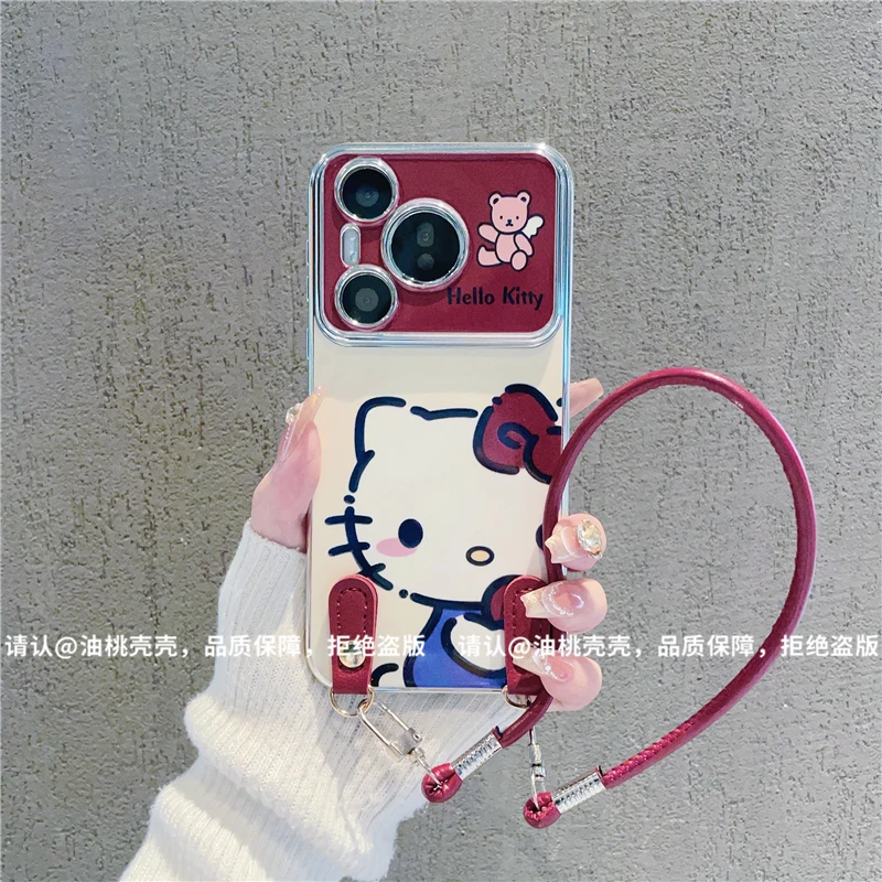 （华为Pura70系列）电镀大视窗适用华为Pura70/70Pro/Pro+手机壳潮