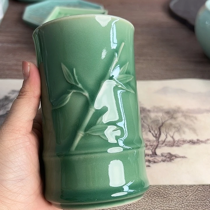 小米茶器龙泉青瓷