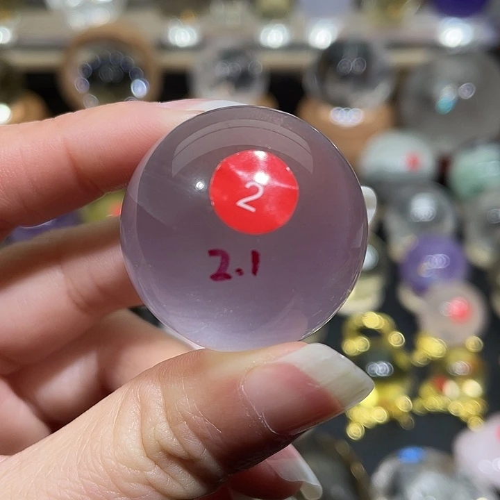 未镶嵌珠宝半成品水晶2双面六芒