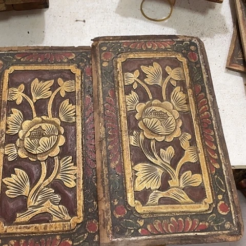 香榧木小*贝2个孤品木雕10