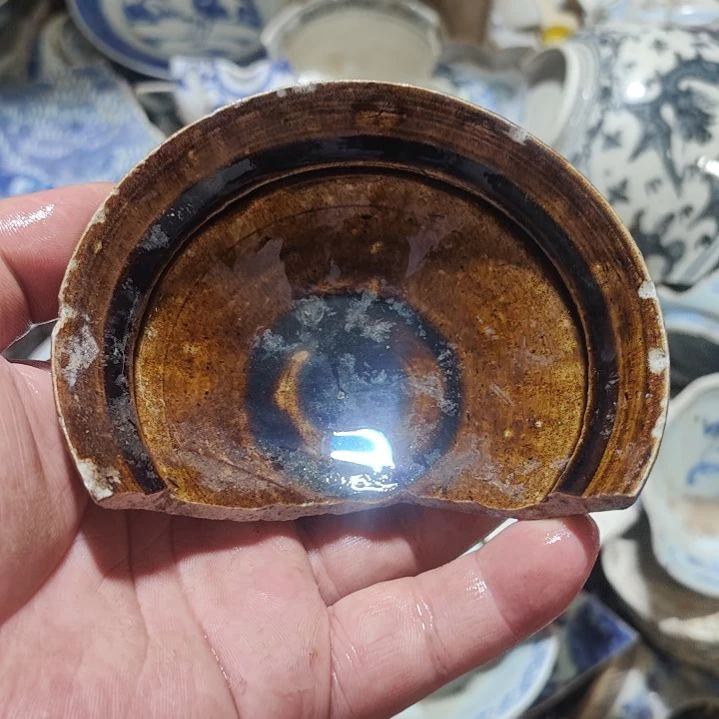 陶瓷手工茶杯摆件
