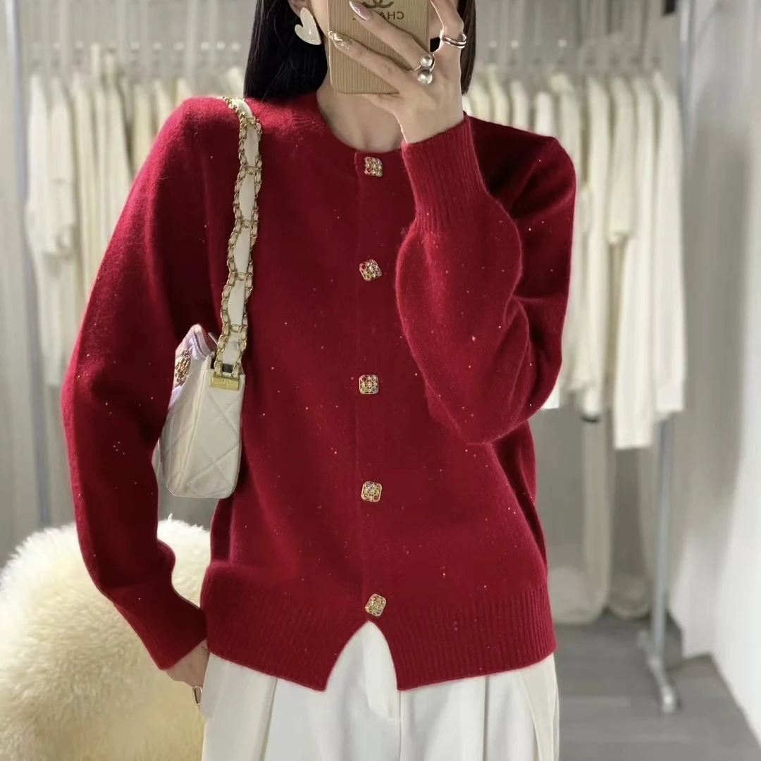 898减龄时尚洋气大方毛衣小香风气质百搭