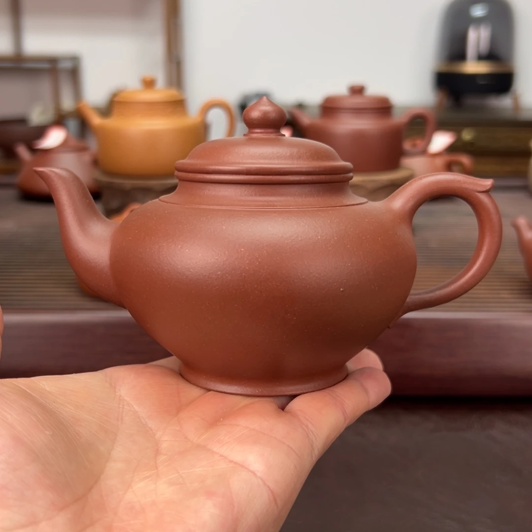 紫砂茶壶红皮龙 300 毫升