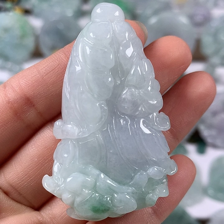 颈饰未镶嵌翡翠百财卡厚15+