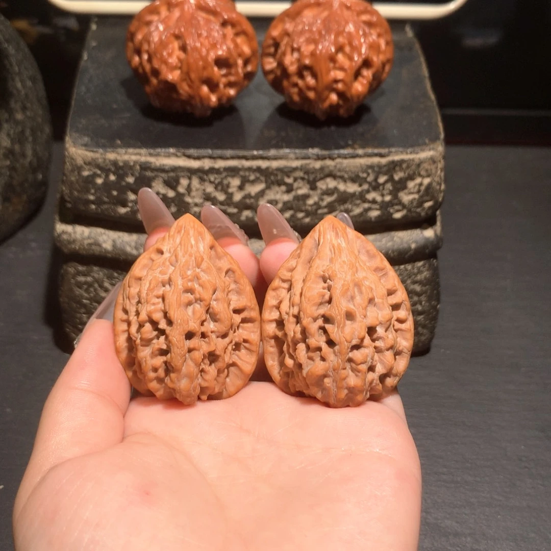 —***慢文玩核桃把件昌平一代十三鸡060911