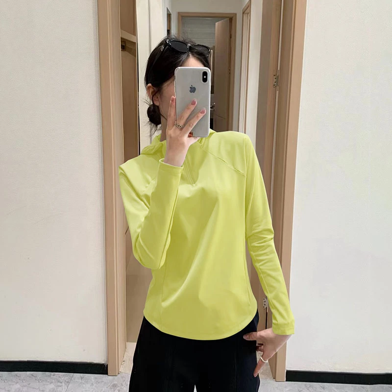 桑家 同款 运动休闲半拉链 连帽卫衣外套5023