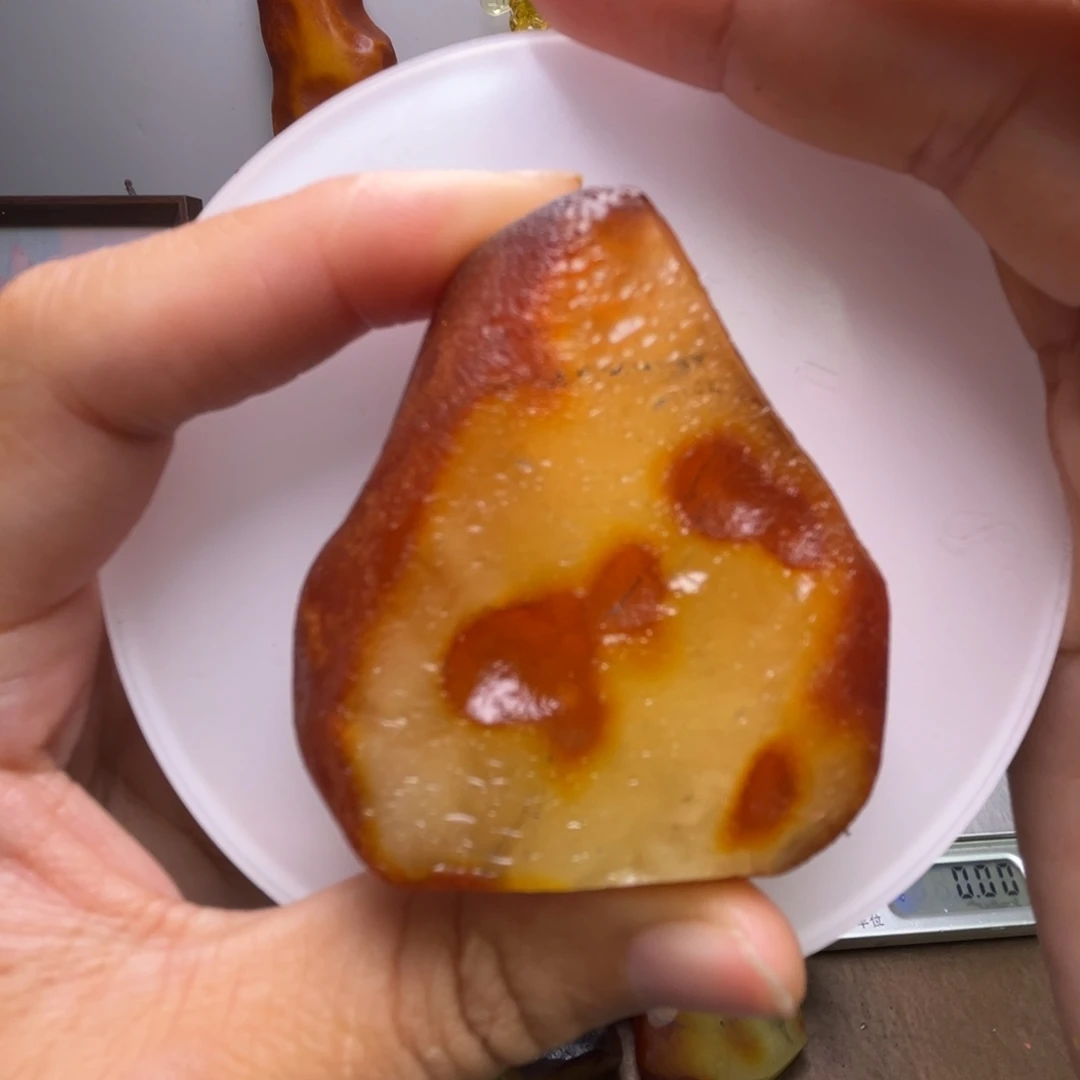 定制琥珀未镶嵌琥珀蜜蜡原石定制