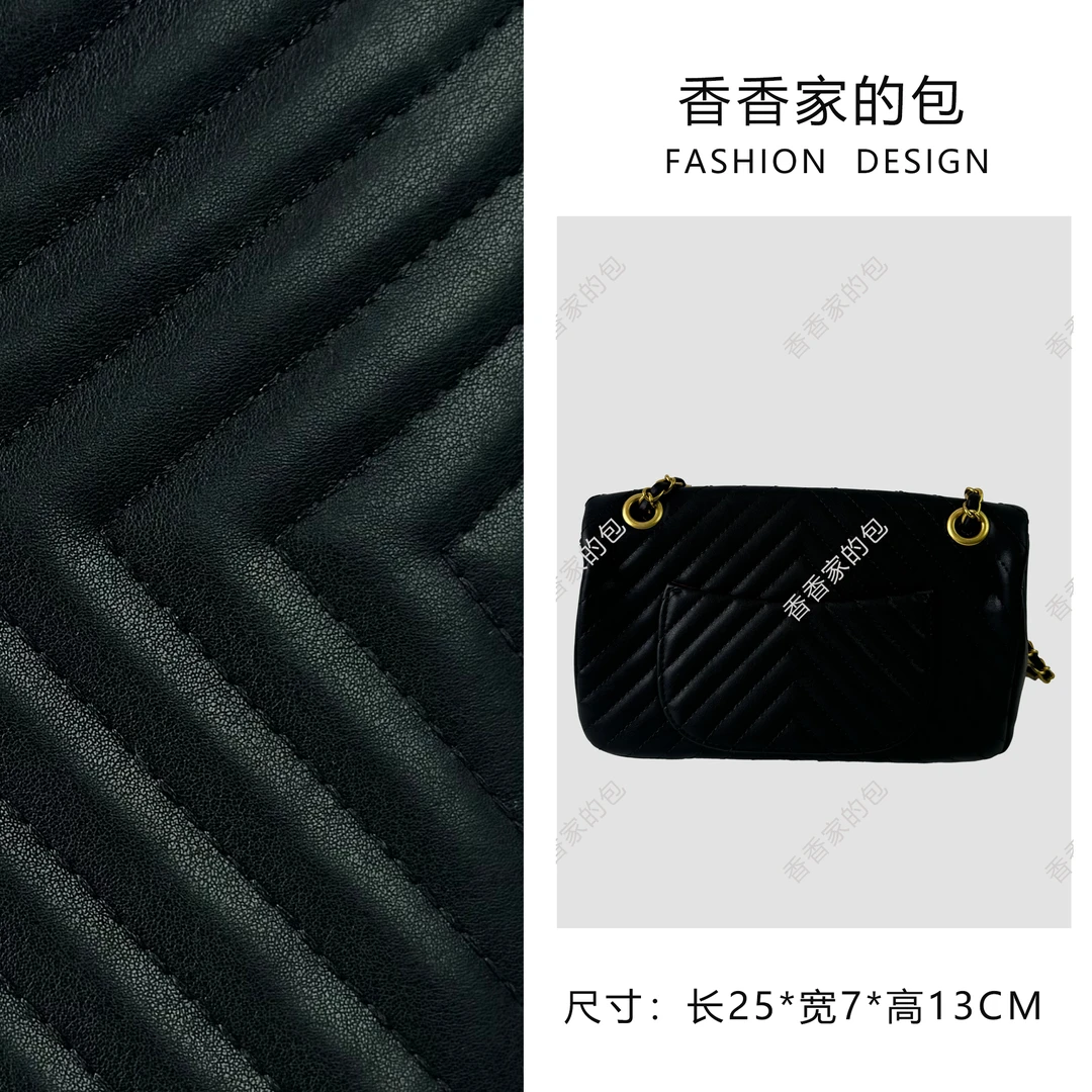【C515】按编号拍（尺寸:25*13.5*7CM）新款女包黑色