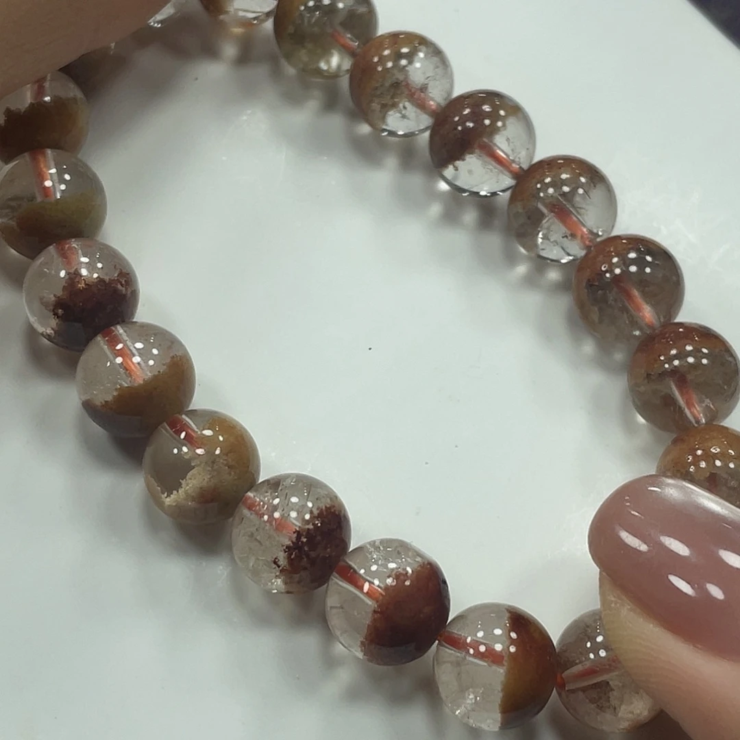 手串水晶未镶嵌黄幽灵聚宝盆9Ｍ