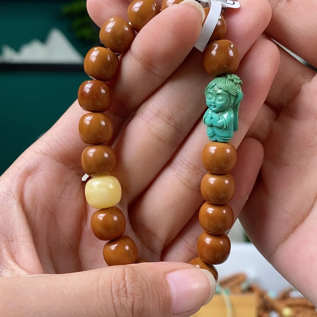 猴头核桃吊坠原创设计