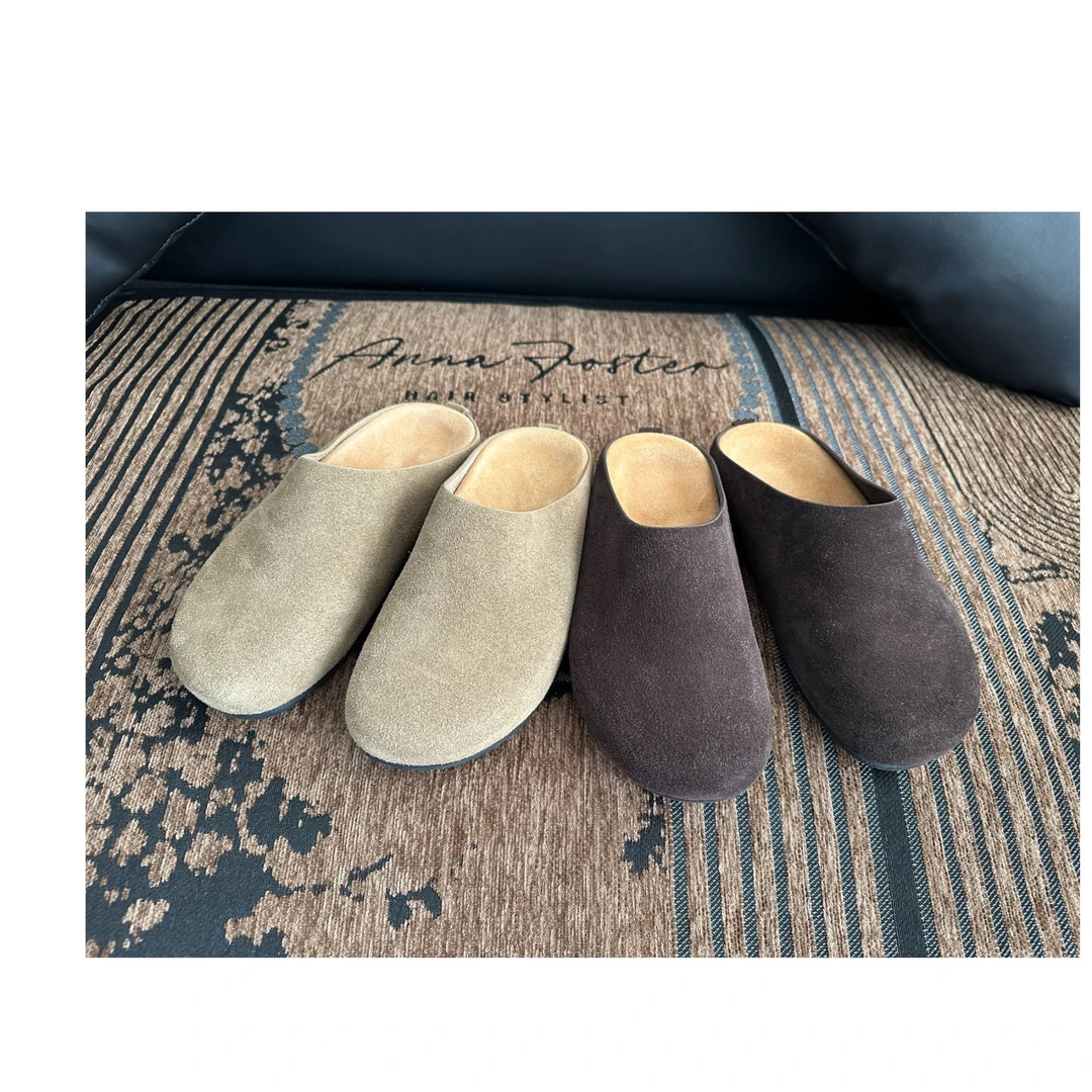 极简百搭舒适一脚蹬懒人福音勃肯鞋