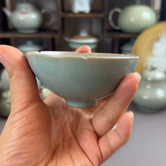 仿古葵口杯主人杯