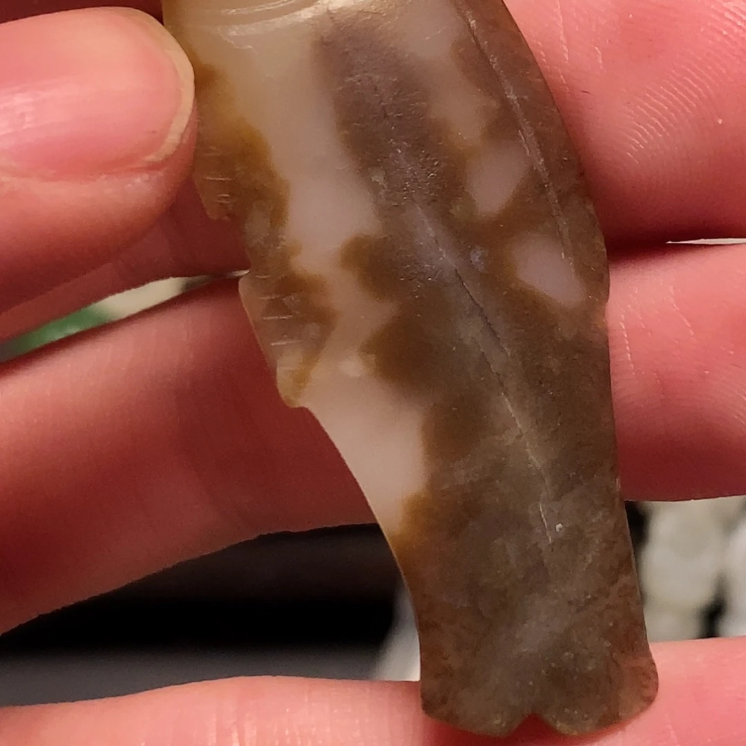 五***里和田玉未镶嵌挂件