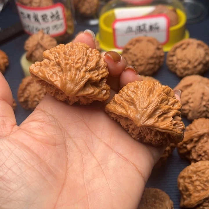 吊坠文玩核桃49蛇头全品