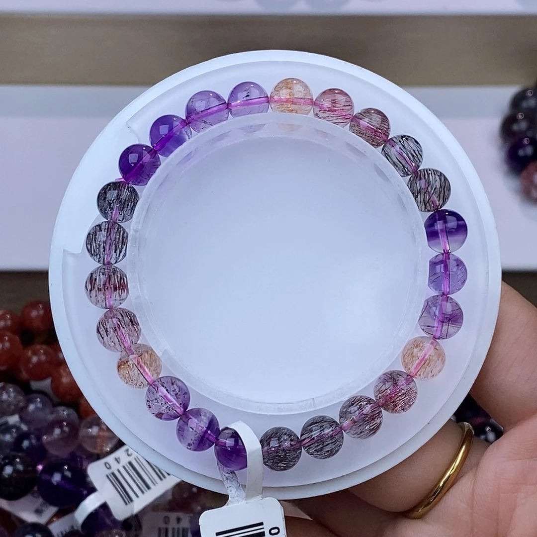 水晶手链未镶嵌彼岸花仙女超七7mm