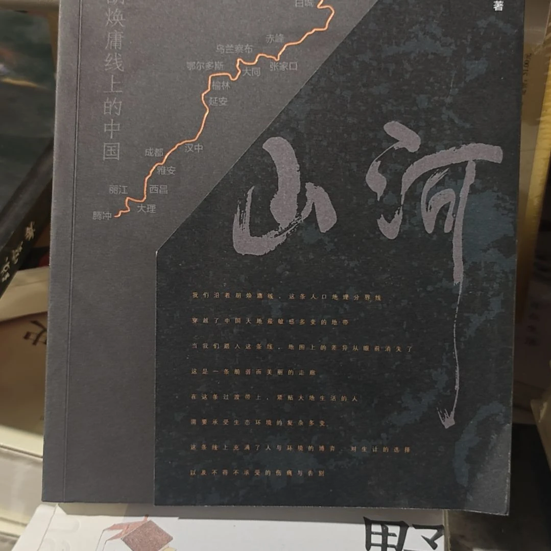 寻路胡焕庸线上的中国平装库存书