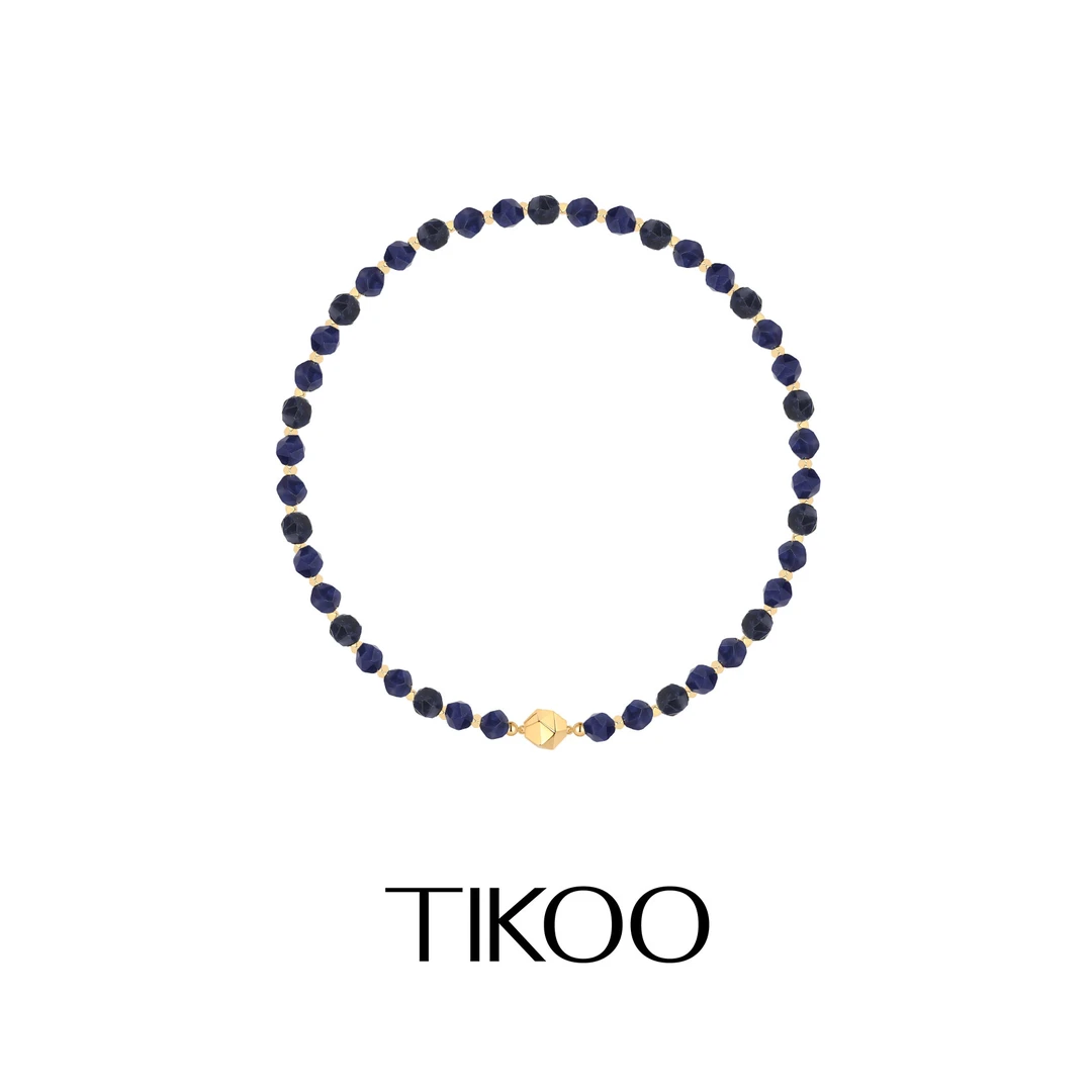 TIKOO 铜合金项链 切面磁扣项链时髦精致个性小众感2025新款项链