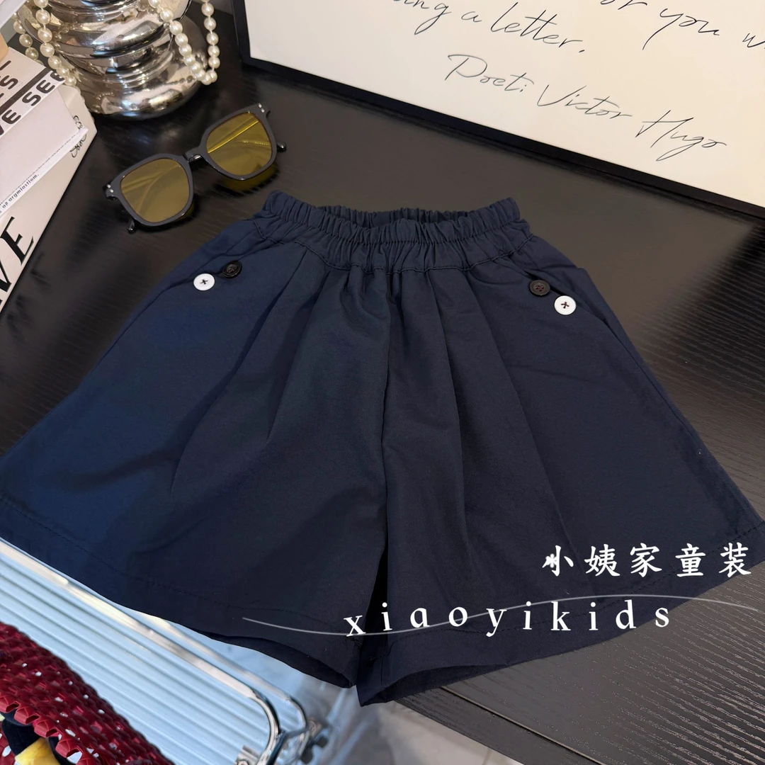 （冰氧呼吸裤）夏季儿童薄款凉感韩版短裤 休闲山本裤