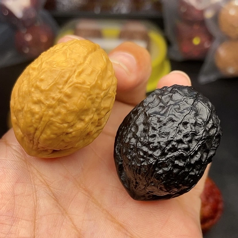 【闪购商品】把件文玩核桃35尺蟒纹龙蛋