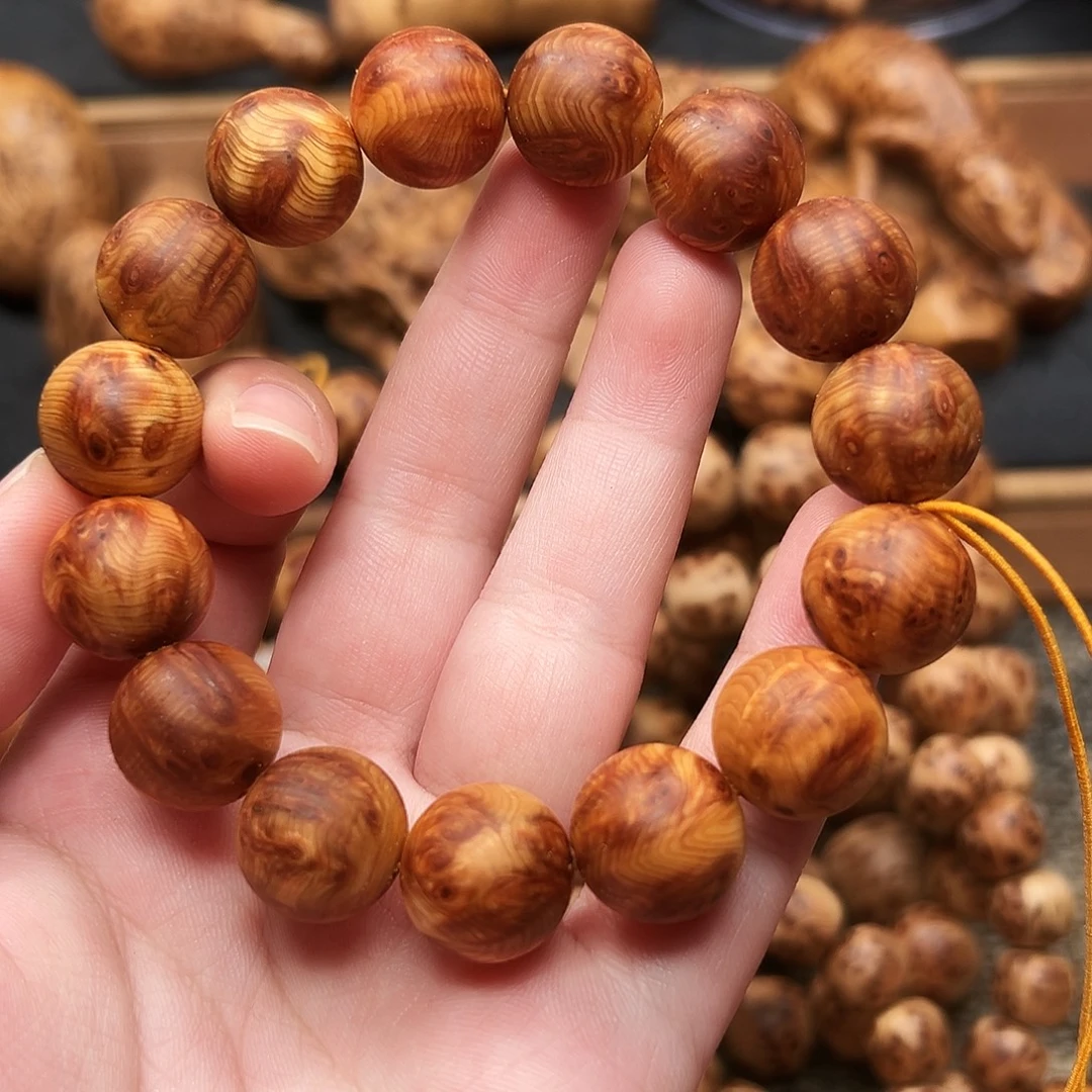 手串/手链柏木（崖柏）太行火焰纹1.5