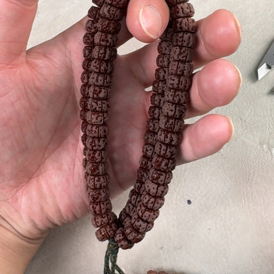 金刚菩提吊坠10.5独系列老树王手持龙切