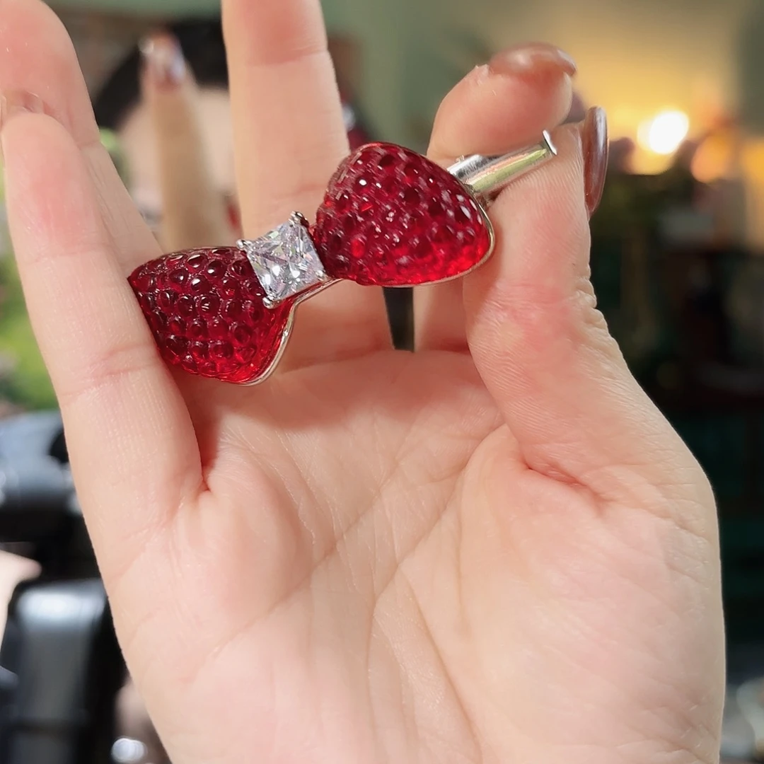 琉璃纯铜合金发夹