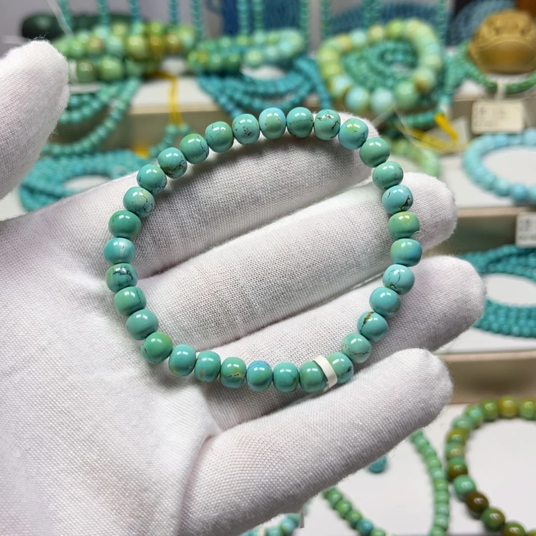 绿松石未镶嵌手链
