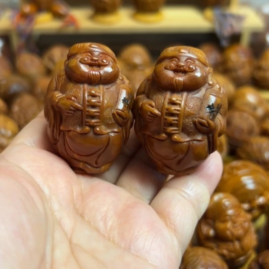 橄榄核手串/手链地主老财一对