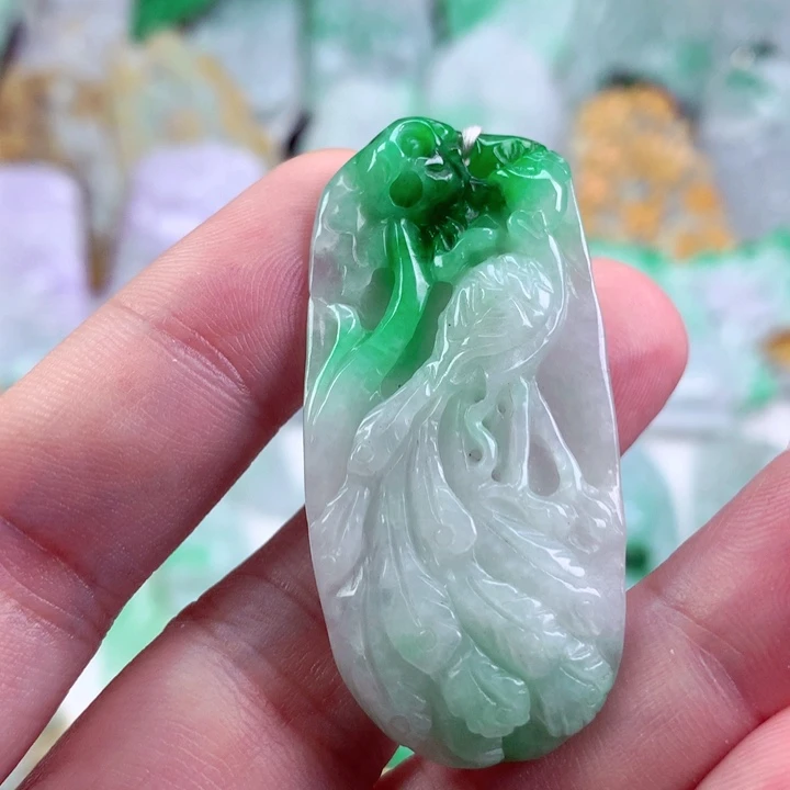 吊坠(不含链)未镶嵌翡翠