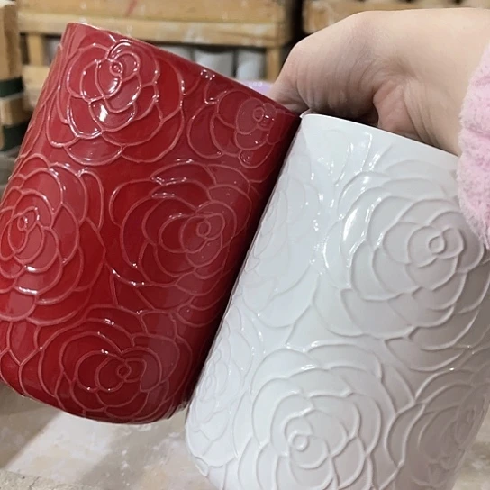 陶瓷外贸尾货多肉绿植陶瓷花盆