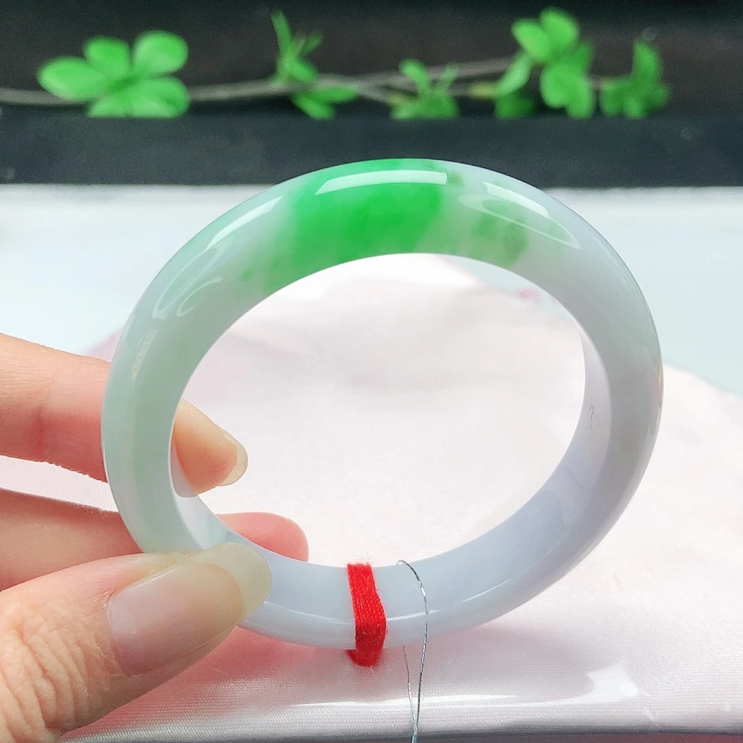 未镶嵌手镯翡翠52➕圈