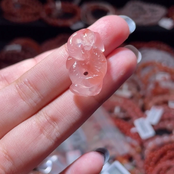 南红玛瑙未镶嵌蛇来运转1072