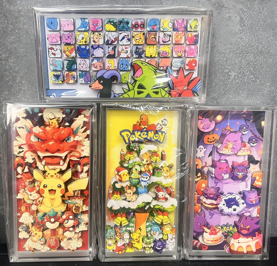 （宠粉福利）动漫手工立体小方块摆件摆台创意可爱