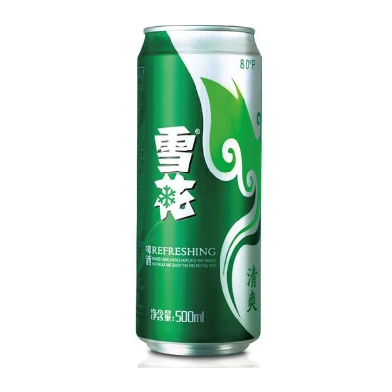 雪花  8°P清爽啤酒听装 500ml/份