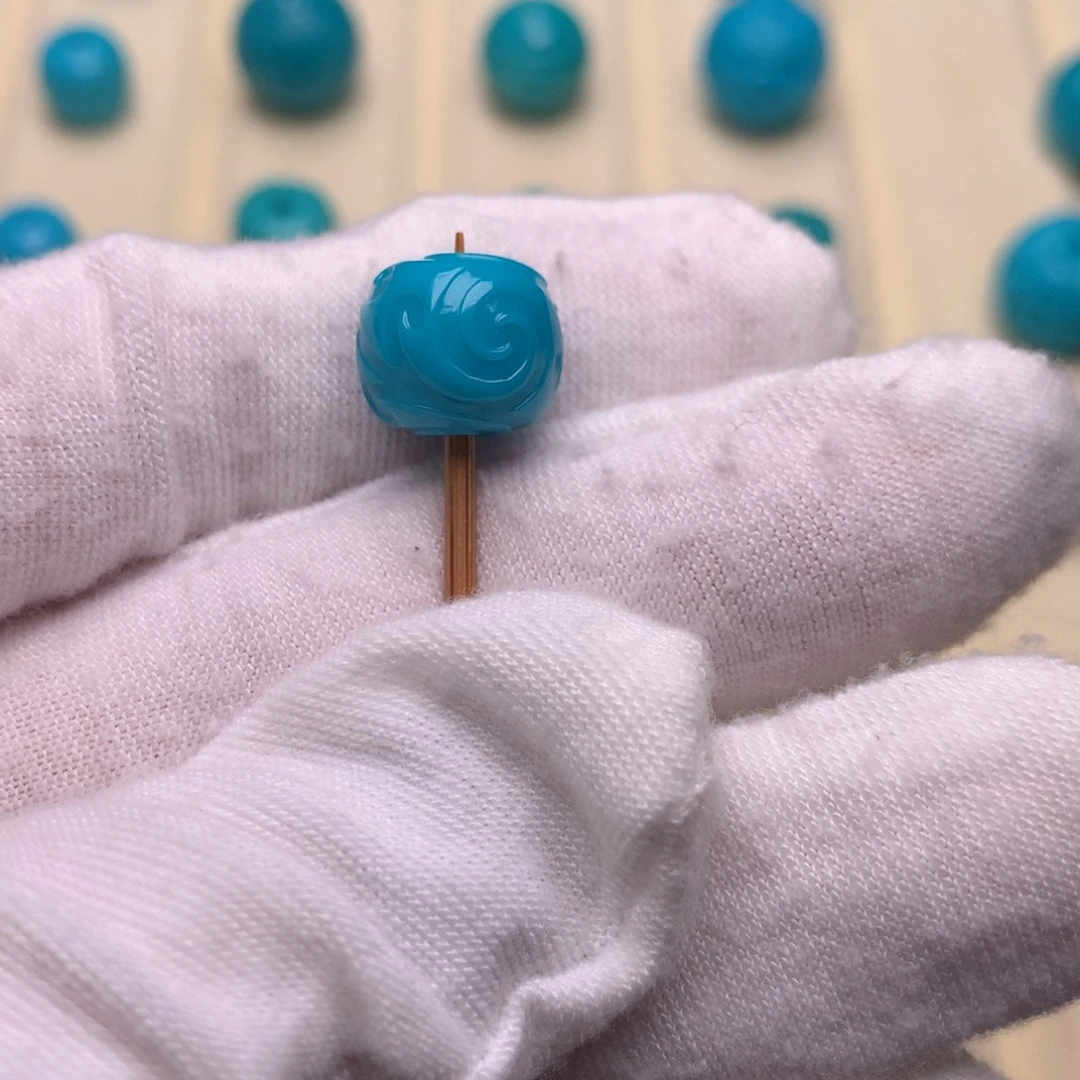 绿松石未镶嵌绿松石博古11.2