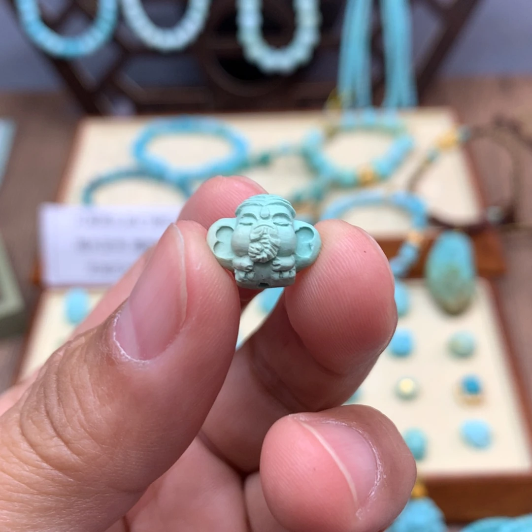 绿松石5未镶嵌?***烟配饰