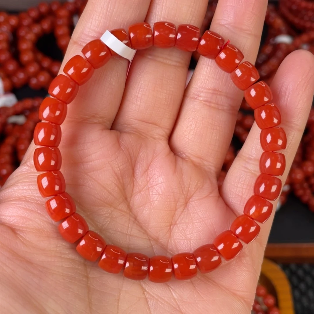 【闪购商品】南红玛瑙手链未镶嵌花