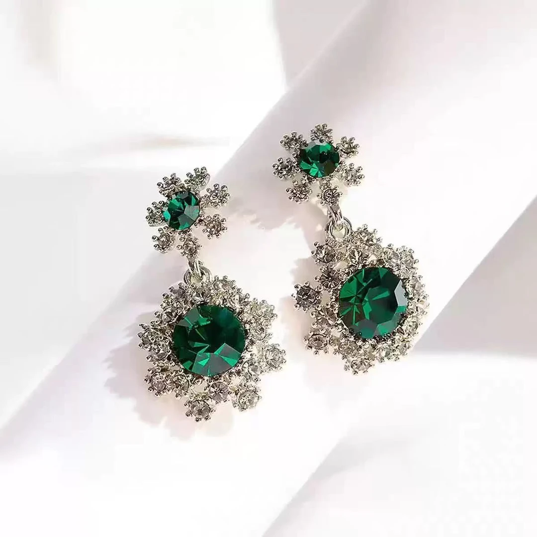 【现货现发】复古宫廷风气质耳饰时尚百搭小众轻奢耳环ZD0887