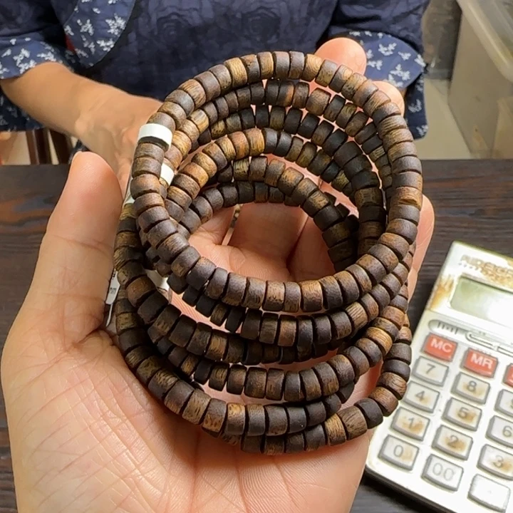 沉香手串白棋卡6多样性发2条