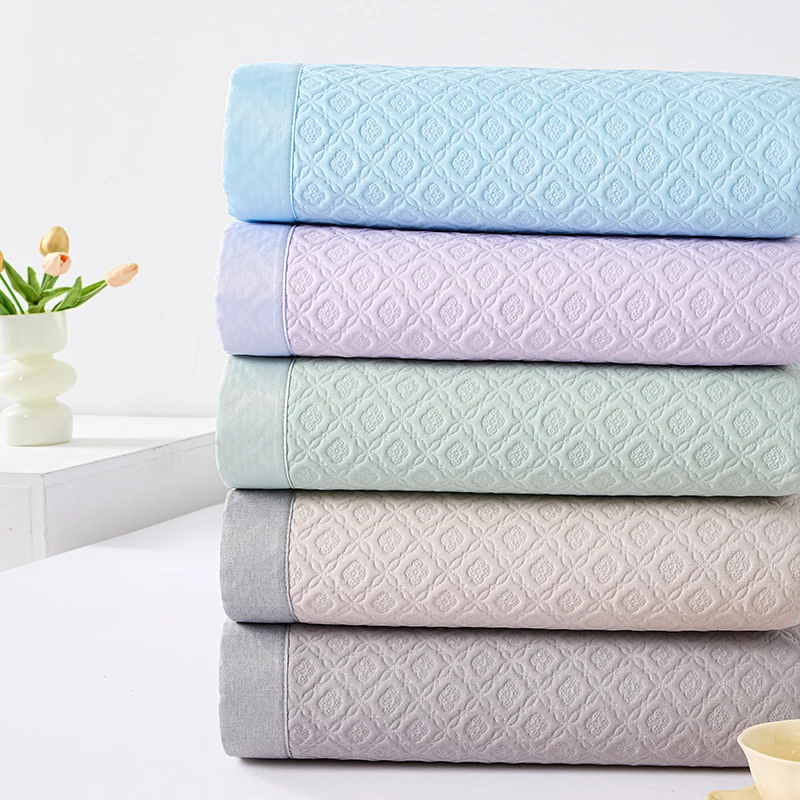 100%乙纶凉席三件套A类凉感软席可机洗床笠款凉感冰丝席空调软席