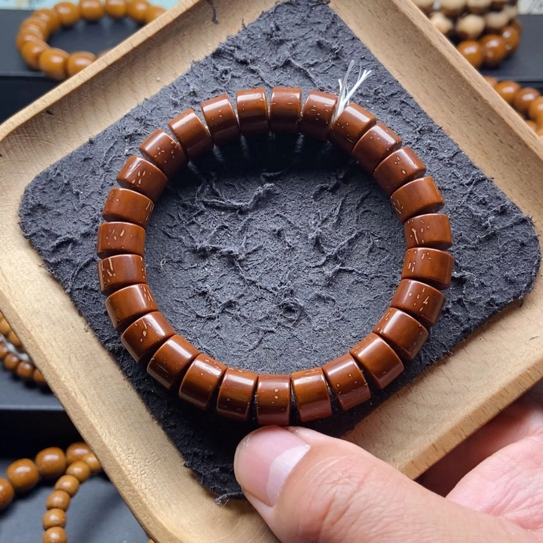 紫金鼠手串11mm实心鼠片