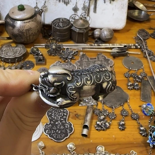 义***铨足银木质足银足银