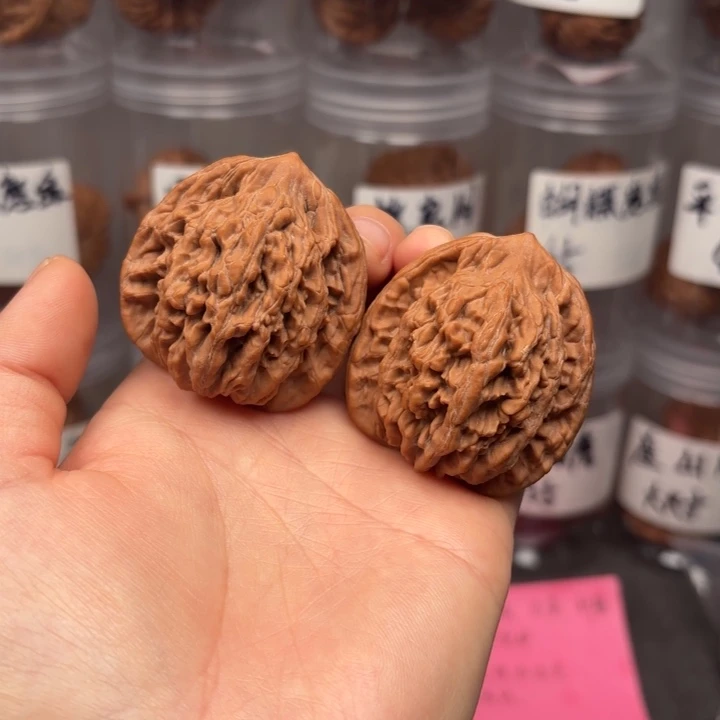 桃核吊坠42麦穗虎头全品