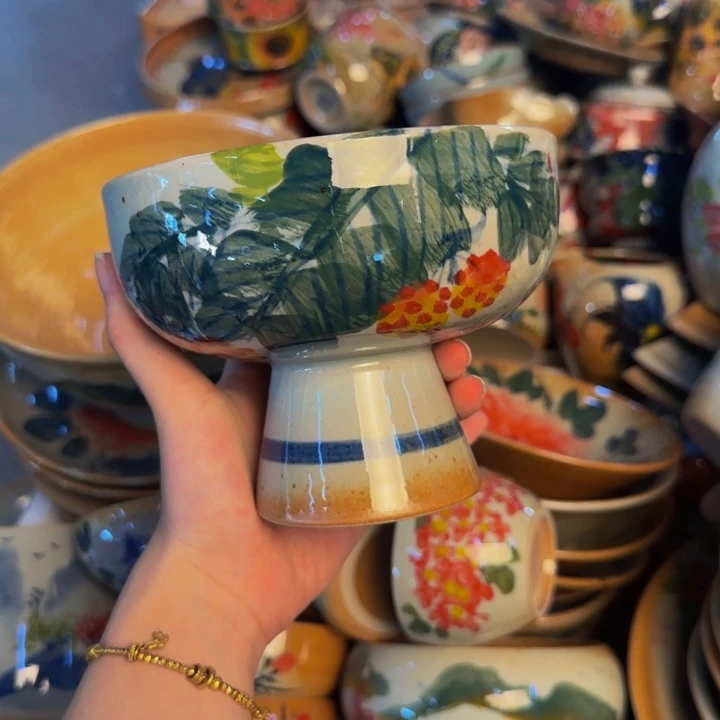 瓷片景德镇陶瓷手工手绘