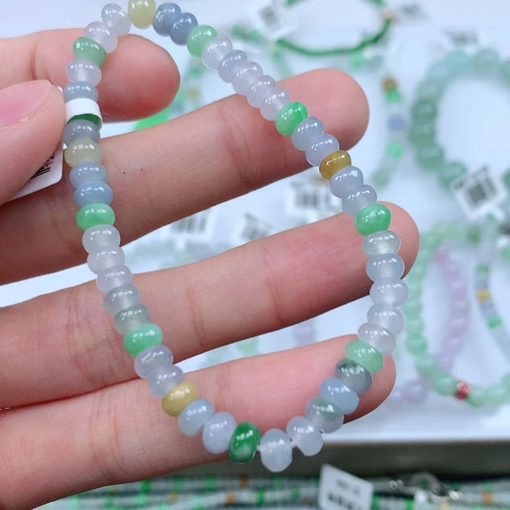 未镶嵌手链翡翠A****4翡翠