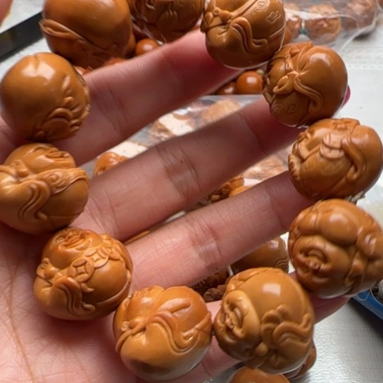 手串橄榄核橄榄雕雕刻工艺品
