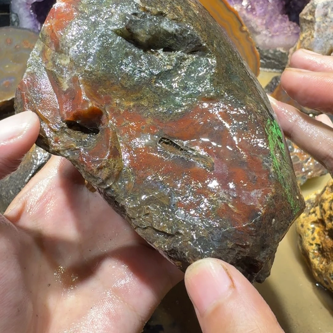 未镶嵌玛瑙/玉髓珠宝半成品