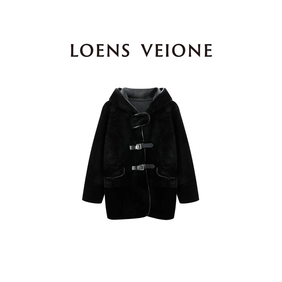 LOENS VEIONE/罗拉 绵羊皮革 一体保暖外套23CVDB0692N